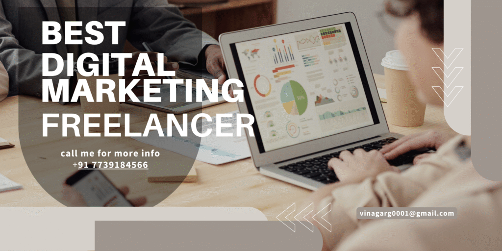 a digital Marketing Freelancer creating marketing Strategy